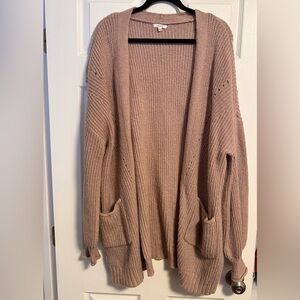 Maurices Women's Cardigan in Soft Tan